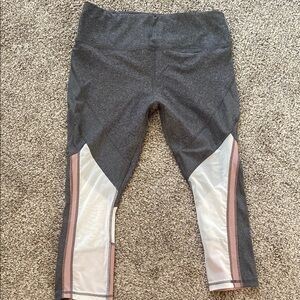RBX Grey and Pink Leggings